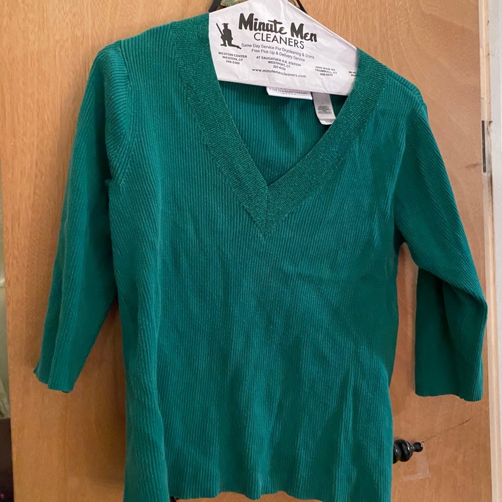 Christmas green sweater